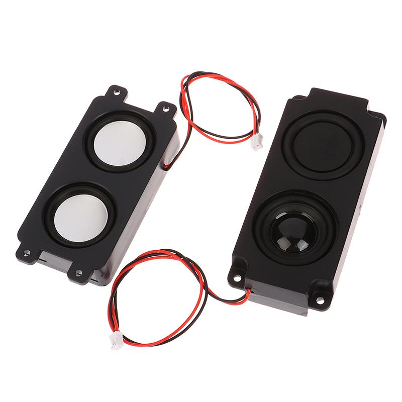 3W 4 Ohm Mini Full Range Clear Sound Cavity Speaker Dual Vibration Membrane Audio Loudspeaker Box Connector For Tv Computer