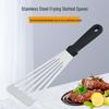 Stainless Steel Slotted Turner Spatula – Anti-scalding, Non-stick for Teppanyaki, Fish, Pancakes, and Steak.