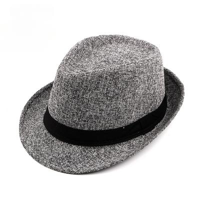 Chapeau de jazz Mode britannique Chapeau décontracté pour homme Voyage Chapeau de gentleman Printemps Automne Hiver Rétro Fédoras pour femmes