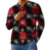 Men's Casual Oversized Button-Down Shirt With Long Sleeves