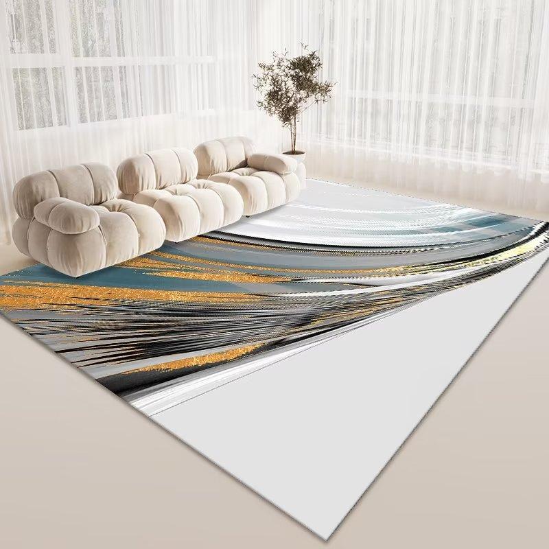 

Мягкий ковер со звездами, украшение для гостиной, крутой плюшевый нескользящий коврик, украшение для детской спальни, коврик для дивана 40x60cm