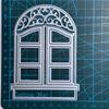 Metal Die Cuts Wondow Cutting Dies Cut Stencils Embossing Molds for DIY Photo Scrapbooking Card Album Decorations