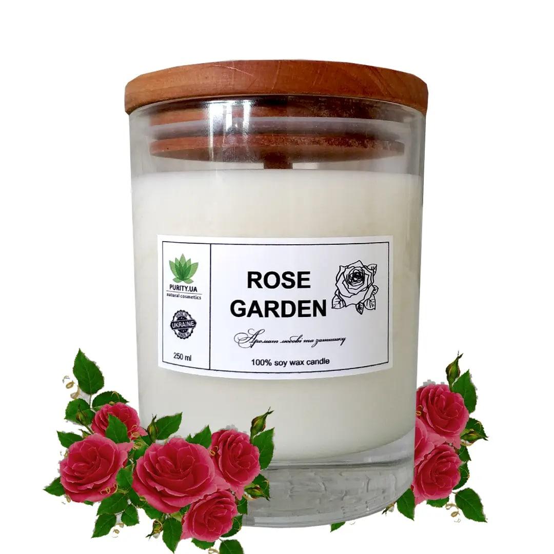 

Аромасвічка Rose garden L PURITY 150 г
