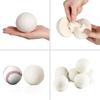 30-Pack Wool Dryer Balls Handmade Drying Balls Dryer Reusable Natural Fabric Softener Reduce Wrinkles and Decrease Drying Time