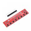 IR Tracking Sensor Board 8CH Line Follower Contour Module for Arduino DIY