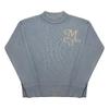 Streetwear Letter Jacquard Knit Sweater Y2K Loose Fit Teens