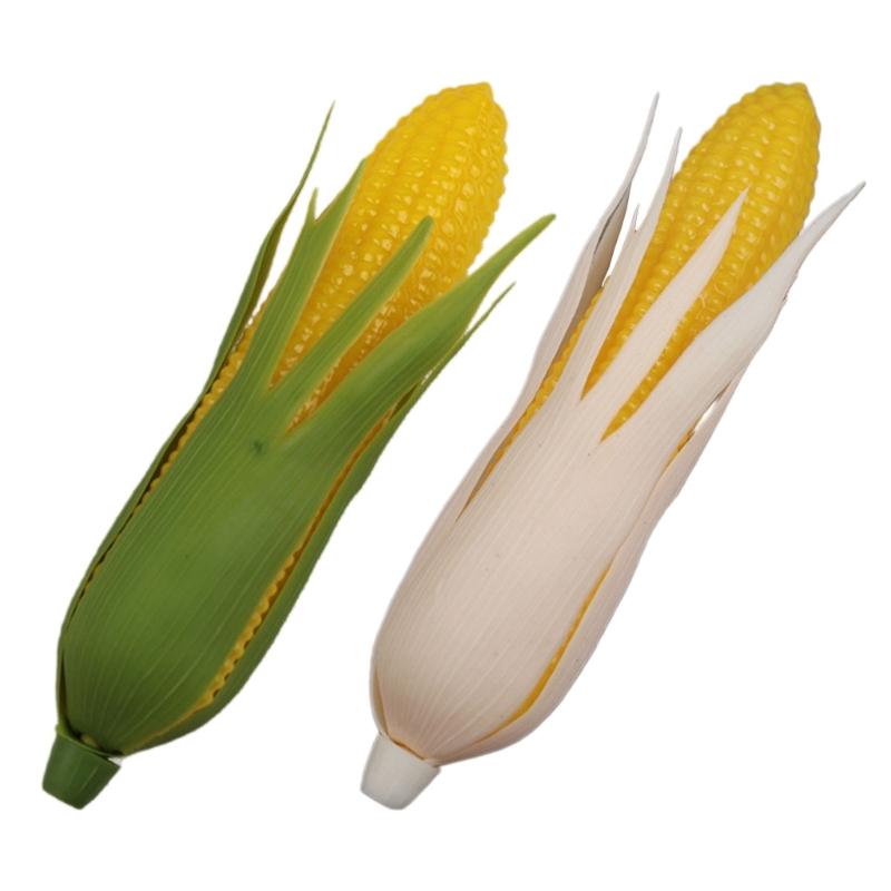 6Pcs Artificial Corn Realistic Fake Corn Simulation Corn Simulation Vegetable for Thanksgiving Decorations Photo Props