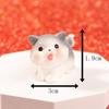 Cute Mini Twelve Zodiac Figurines DIY Resin Crafts Zodiac Figurines Miniature Cartoon Handmade Micro Landscape Decoration