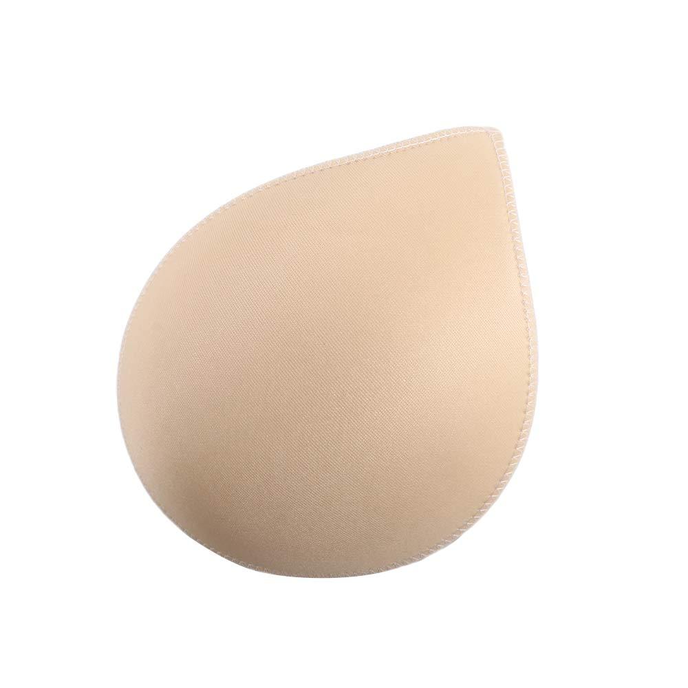 Wkładki miseczki w kształcie serca Wkładki do biustonosza w klatce piersiowej Gąbka wkładki do biustonosza Damskie miseczki w klatce piersiowej Grubsze wkładki w klatce piersiowej