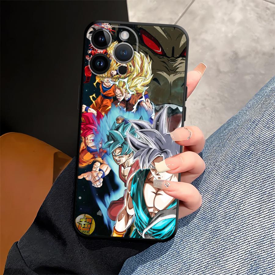 Cool Dragon Ball Funda Phone Cover Phone Case for Apple iPhone Air 11 XR XS MAX 15 Pro 7 8 16 17 Pro Max 13 14 12