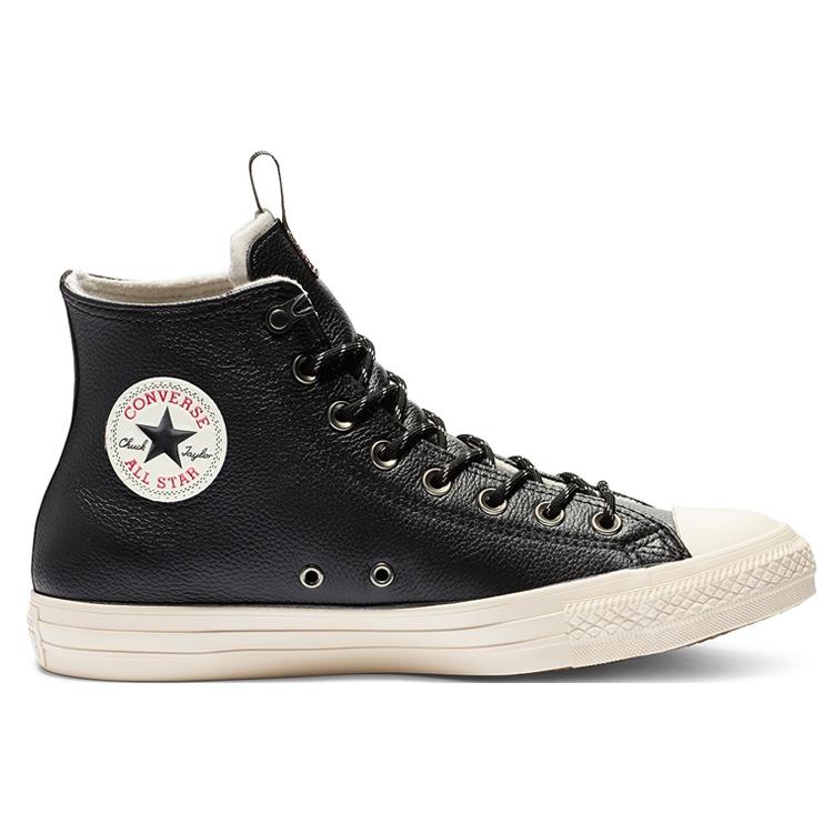 Converse Chuck Taylor All Star Hi Leather 'Black' Men's 162386C