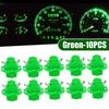 10pcs Universal DC 12V Indicator Signal Lamp Car B8.4 LED Dash Board Bulb Car B8.4D Trument Panel Car Light Accessories