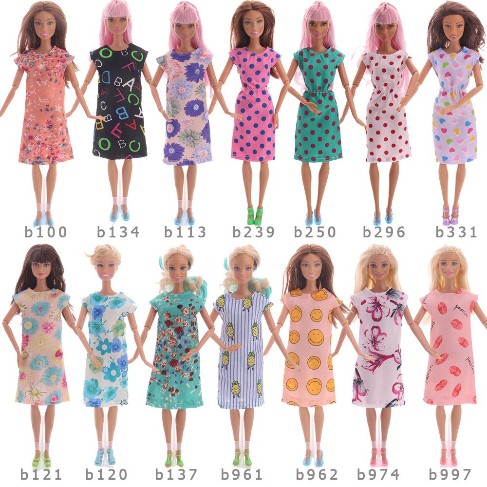 Doll Accessories Clothes Swimsuit,Bike,Guitar,High HeelsFor 30cm Doll Clothes Cute Dress Birthday Toys Gift Barbie Shoes Ob11