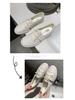 2025 Trendy Women's White Casual Canvas Shoes: Simple & Stylish for Summer Travel