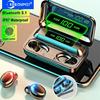 F9 5C Wireless Bluetooth 5.0 Earphones Sports In-Ear Headphones with Microphone  HiFI Stereo Headsets for Android IOS