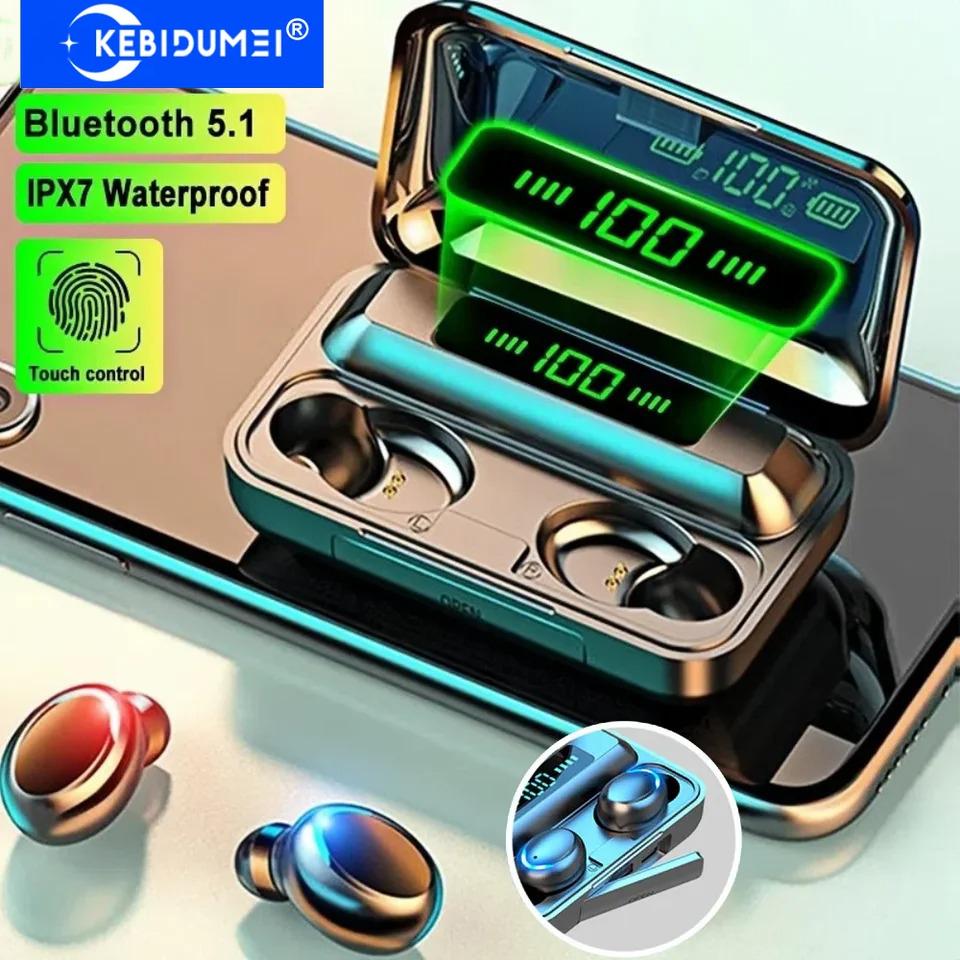 F9 5C Wireless Bluetooth 5.0 Earphones Sports In-Ear Headphones with Microphone HiFI Stereo Headsets for Android IOS