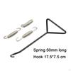 Motorcycle Muffler Exhaust Pipe Spring Installer 1 Set Accessories Universal