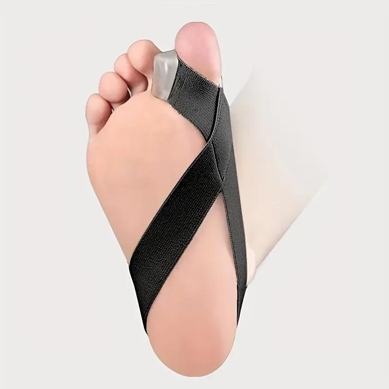 1pcs Hallux Valgus Corrector One Side Thumb Valgus Corrector Tension Strap Pain Relief Toefinger Separator Toe Straightener Tool