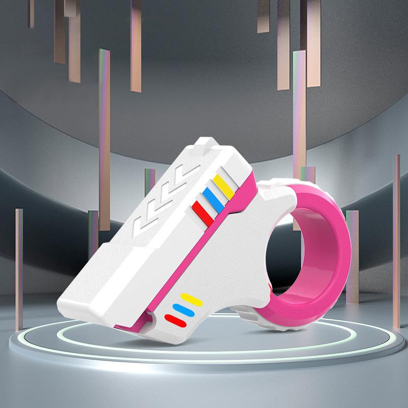 

Обертові Слайдери для Пальців Іграшка Офісний Слайдер для Зняття Стресу Тріскачка для Пальців 3D-Друковані Іграшки Фідети Текстуровані для Кінчиків Пальців