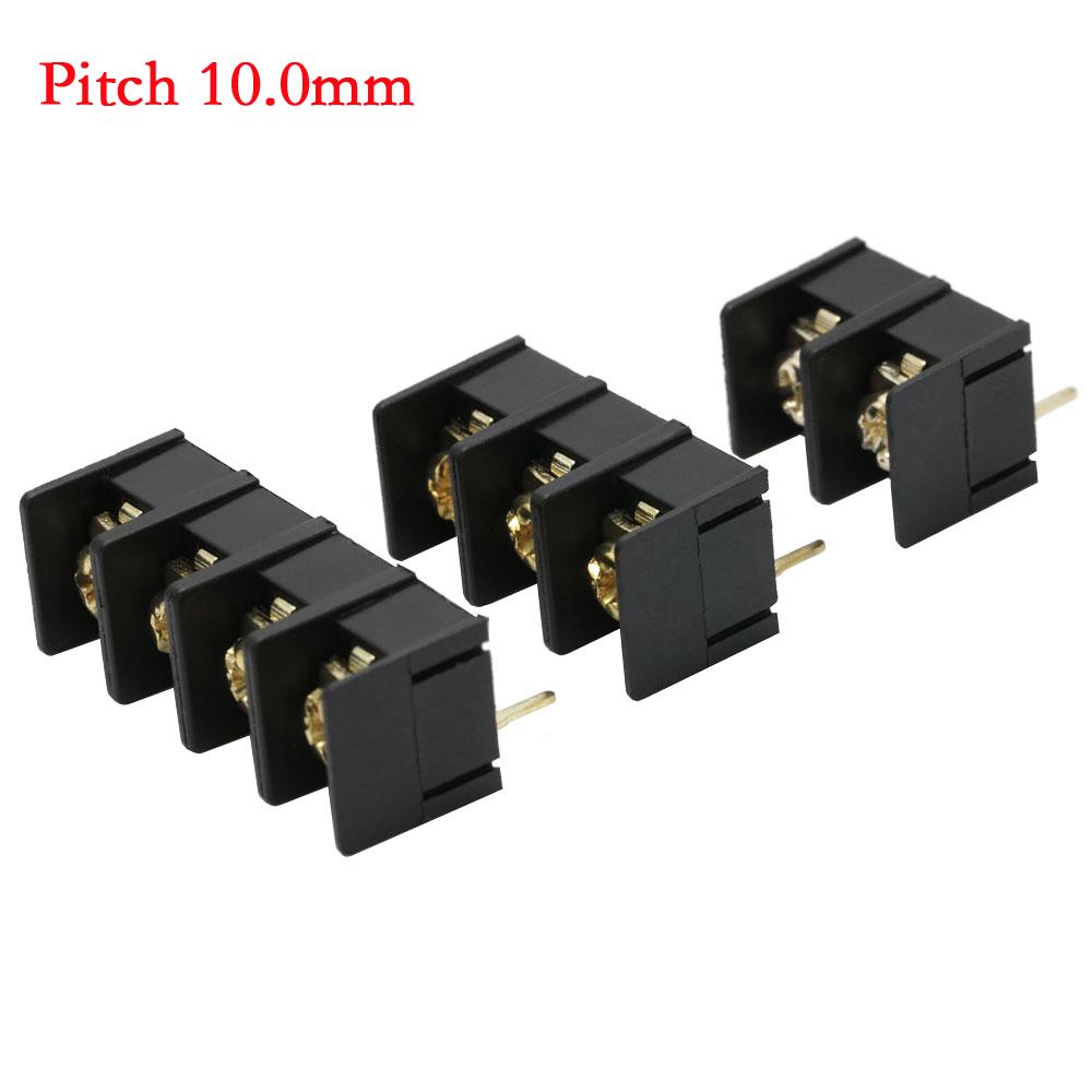 7.62mm 8.5mm 10.0mm Pitch KF7.62 KF8500 KF1000 2in 3in 4Pin Screw Terminal Block Connector PCB Terminal Block Connectors