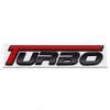 Style de Voiture Nouveau Design Logo Turbo Coloré Métal 3D Alliage de Zinc Emblème Universel d'Aile Autocollant Décalcomanie de Badge de Coffre Arrière