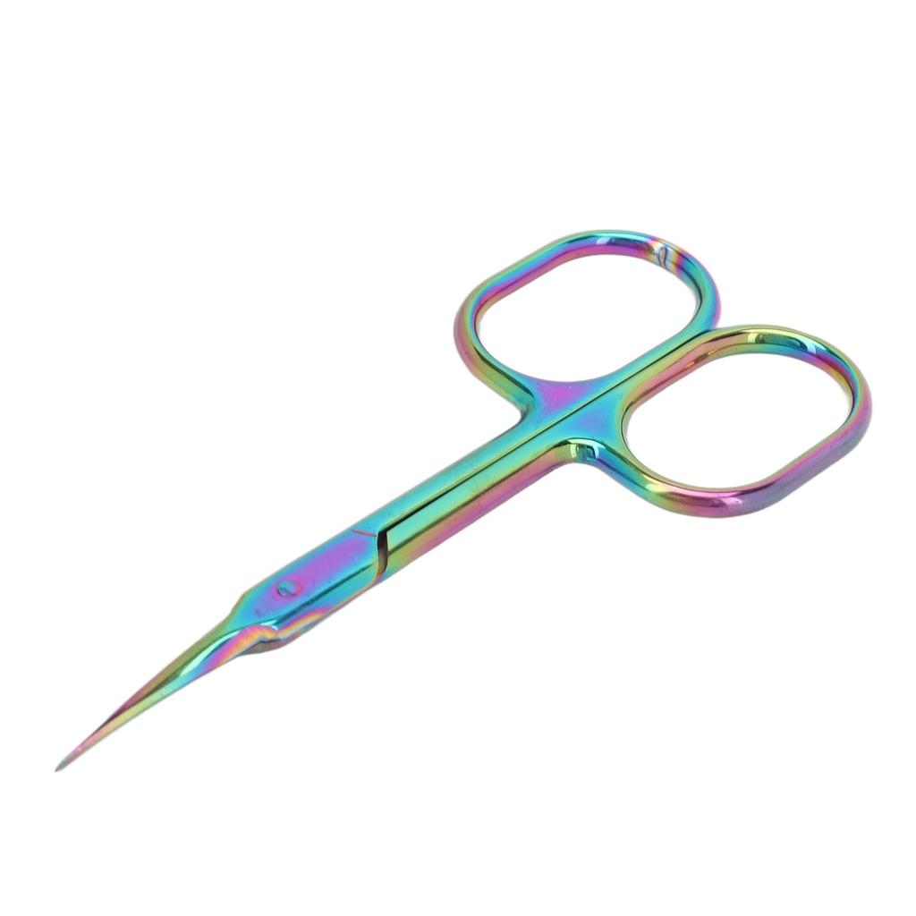 Nagelhautschere Spitzklinge Entfernung abgestorbener Haut Farbplattierung Edelstahl Maniküreschere