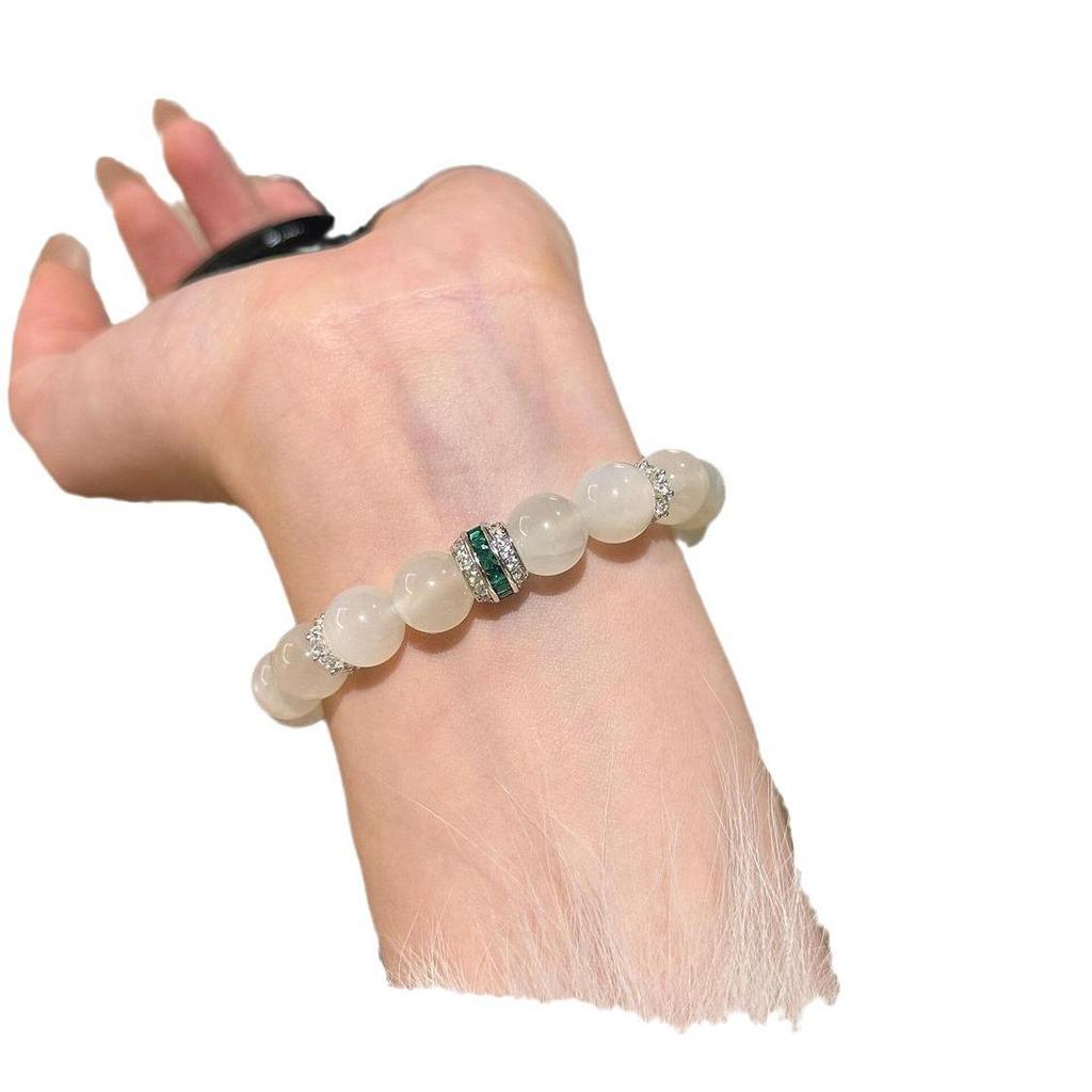 Chinese Moonstone Jade Bracelet: Elegant, Trendy & Versatile Accessory for Women