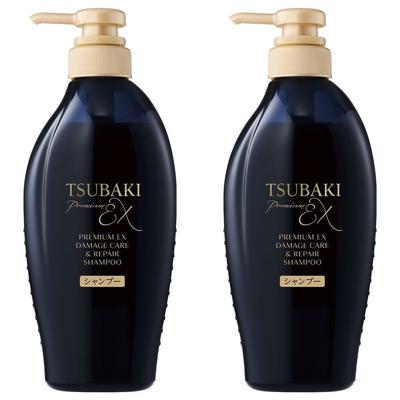 Tsubaki Premium EX Šampon pro poškozené vlasy a obnovu 2 ks 450 ml