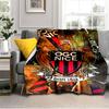 Ogc Nizza Wappen Kunstwerk Decke Leicht Ideal Bettwäsche Decke Perfekt für Reisen, Camping, Wohnzimmer, Büros, Sofas, Fan Weihnachtsgeschenk