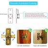 90° Sliding Door Latch Solid Buckle Cam Cylinder Locks Sliding Door Lock Anti-theft Buckle Door Lock Home Accessories