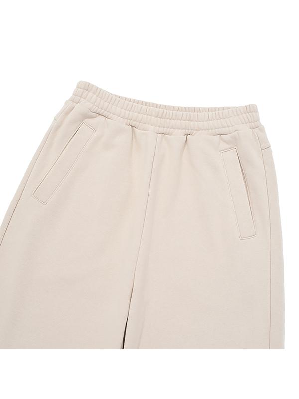 KIRSH Luna Washed Vintage Graphic Jersey Pants [Ivory]