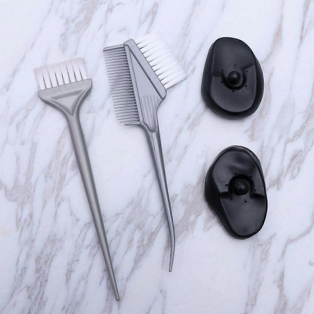 Hair Dyeing Kit Hair Coloring Tools for Easy DIY Use 21Pcs Set