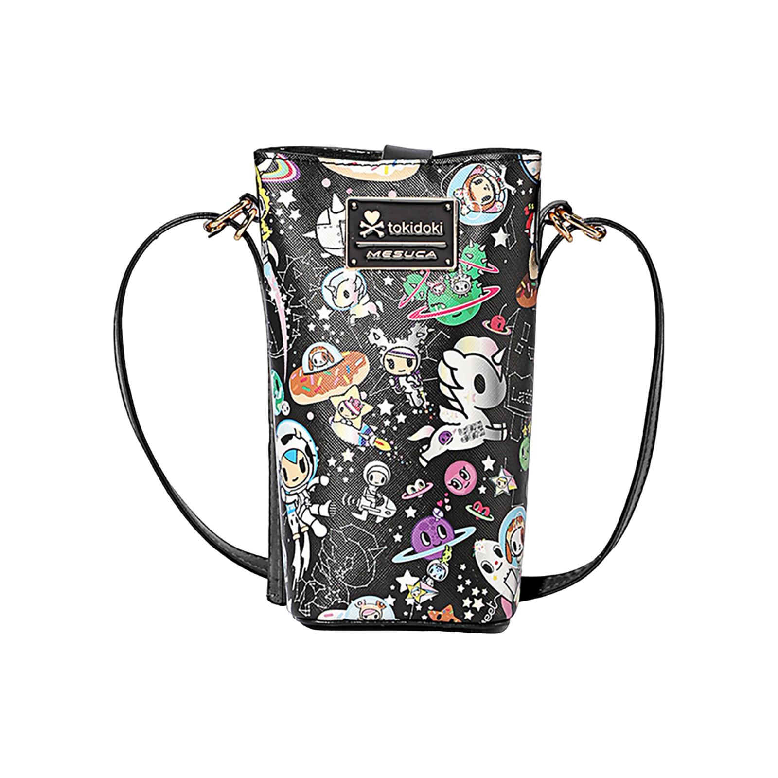 

Маленькая сумка через плечо из ПВХ, сумка на пуговицах для телефона, сумка на плечо, кошелек, карман для смартфона, с кредитной картой One Size