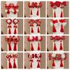 Plush Children Red Bow Hairpin Cat Ears Hanfu Hair Sticks All-match Ancient Style Hairpin  Girls