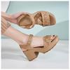 New 2025 Spring and Summer Platform Sandals Women's Casual and Comfortable Large-size  Sandals SKT