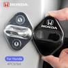 4Pcs Titanium Alloy Car Door Lock Protective Cover For Honda Civic Fit Jazz Accord Pilot CRV Odyssey Passport City Shuttle HRV