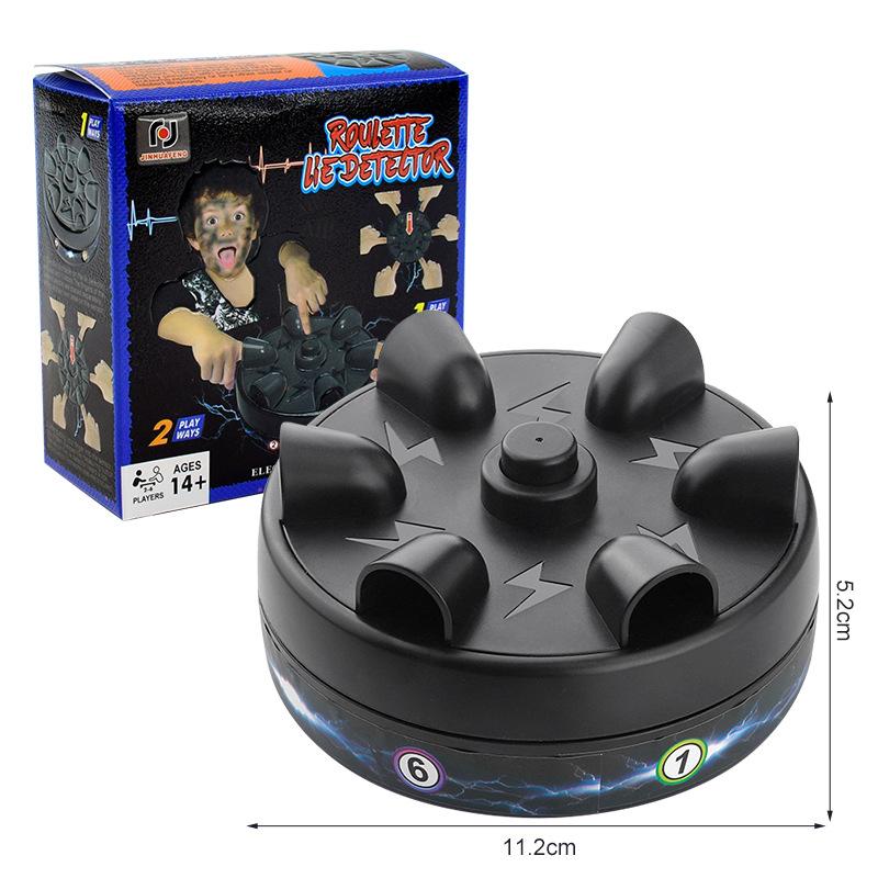 3/6 Fingers Finger Lie Detector Safety Multiplayers Stress Relief Trick Toy Stress Relieving Creative Lie Detector Roulette Game