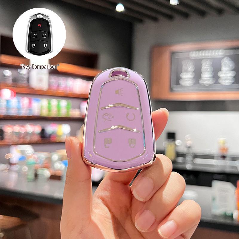 Cadillac Key Cover for XT5, XT4, XT6, CT5, CT6, CT4, XTS, ATSL Models