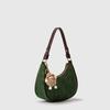 Aliwood Fashion Women Bag Armpit Shoulder Bag Nubuck Leather Brand Luxury Hobos Handbags Elegant Ladies Crossbody Bags with Doll