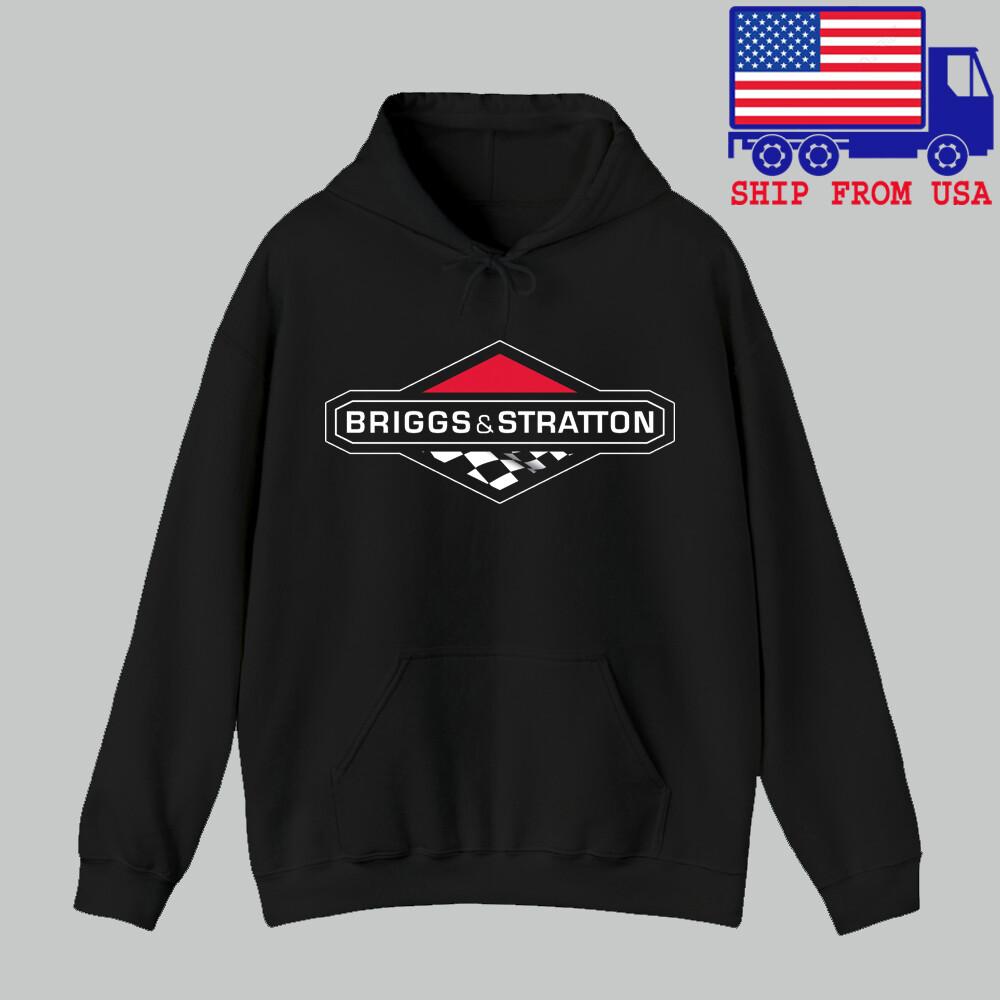 Briggs amp; Stratton Men#039;s Black Size S to 3XL Unisex T-Shirt XXXXL