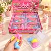 Crackable Texture Wax Cracking Squeeze Toy Croissant Crunchy Sound Ball  For Stress Anxiety Relief