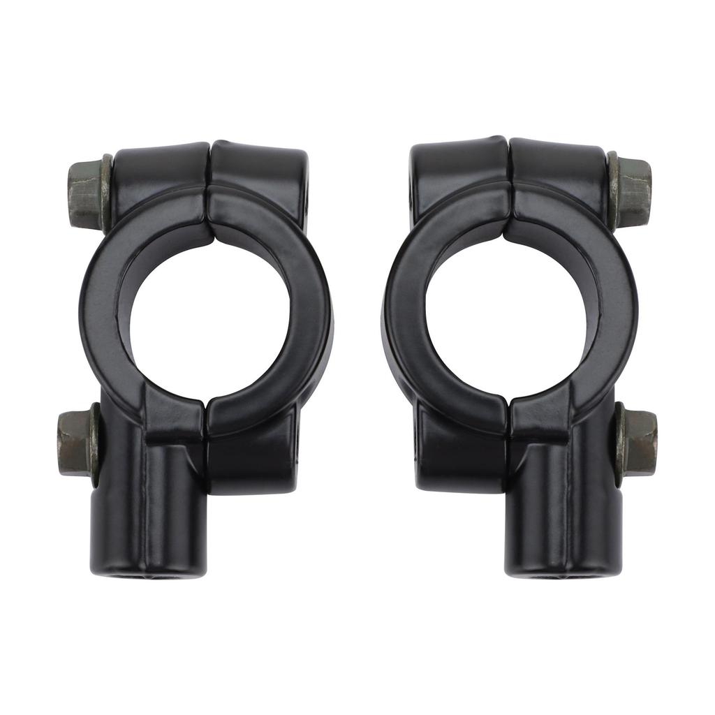 8mm Thread Motorcycle Rearview Mirror Adapter Clamp 7/8" Handle Mount Bracket