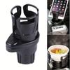 En 2-i-1 utvidbar bilkoppholder med justerbar base, egnet for Ramblers Hydroflask og andre store flasker/kopper