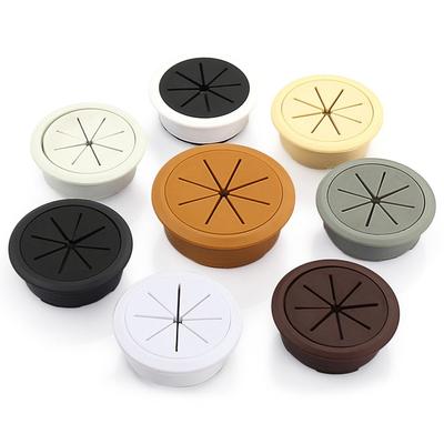 4Pcs Flexible Hole Cover Desk Desk Grommets Cable Cord Wire Cord Hole Grommets Cable