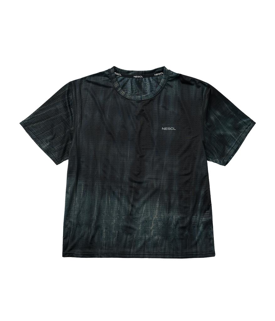 Negeotibeuseupeulliskeulleob Air Vent Tie-Dye Racing T-Shirt (Midnight)