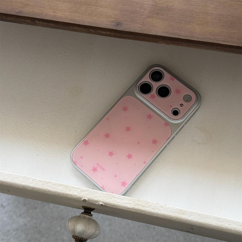 Large Window Star Anti-Fall Phone Case for iPhone 14/13 Pro Max