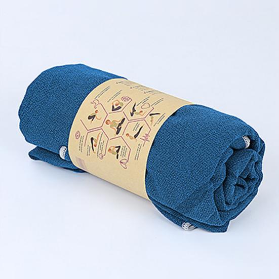 Yoga Towel Perfect Thickness Non-slip Exquisite Seaming Anti-pilling Extra Long Line Position Quick