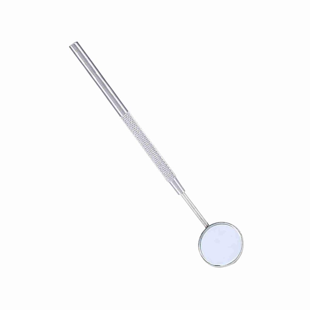 Zahnspiegel aus Edelstahl zum Überprüfen der Wimpernverlängerung und Anbringen von Wimpernwerkzeugen