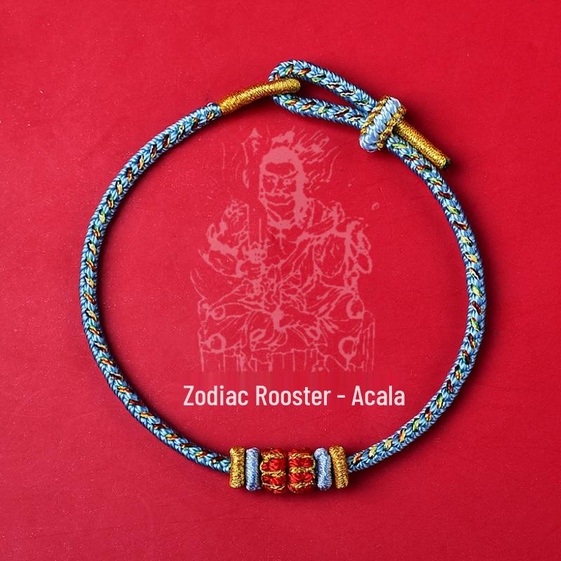 2026 Year of the Horse Tai Sui Red Bracelet: Benming Year Eight Buddhas Red String for Women & Men