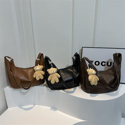 Niche Trendy Shoulder Bag Winter New Bag Women's Fashionable Simple Tote Bag Casual Commuter Handbag